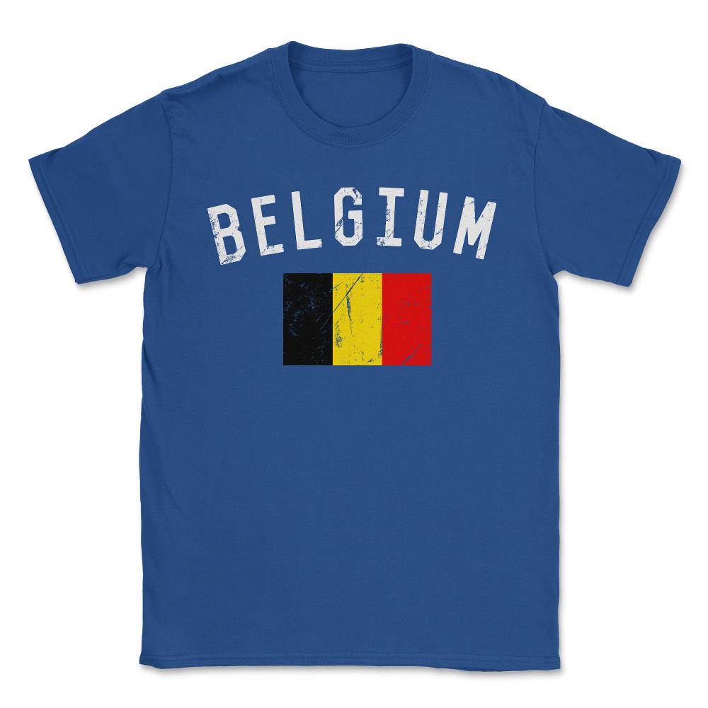 Belgium - Unisex T-Shirt - Royal Blue