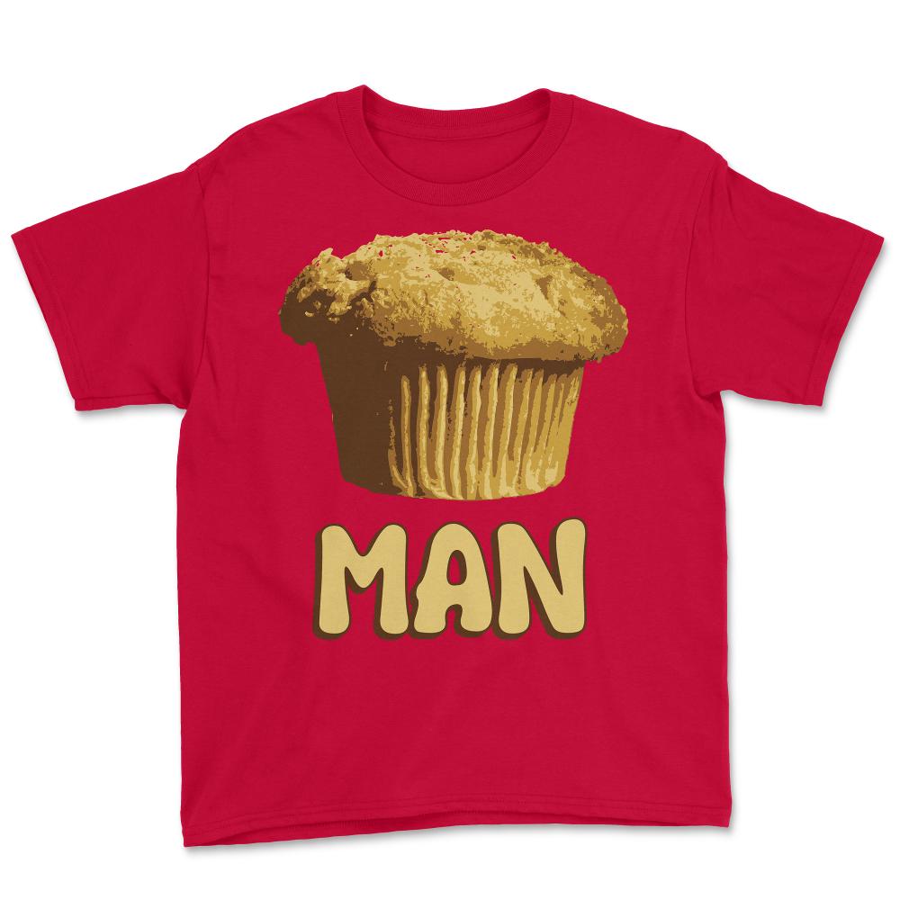 Muffin Man - Youth Tee - Red