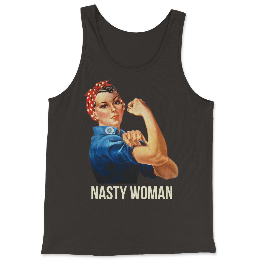 Nasty Woman Rosie the Riveter - Tank Top - Black