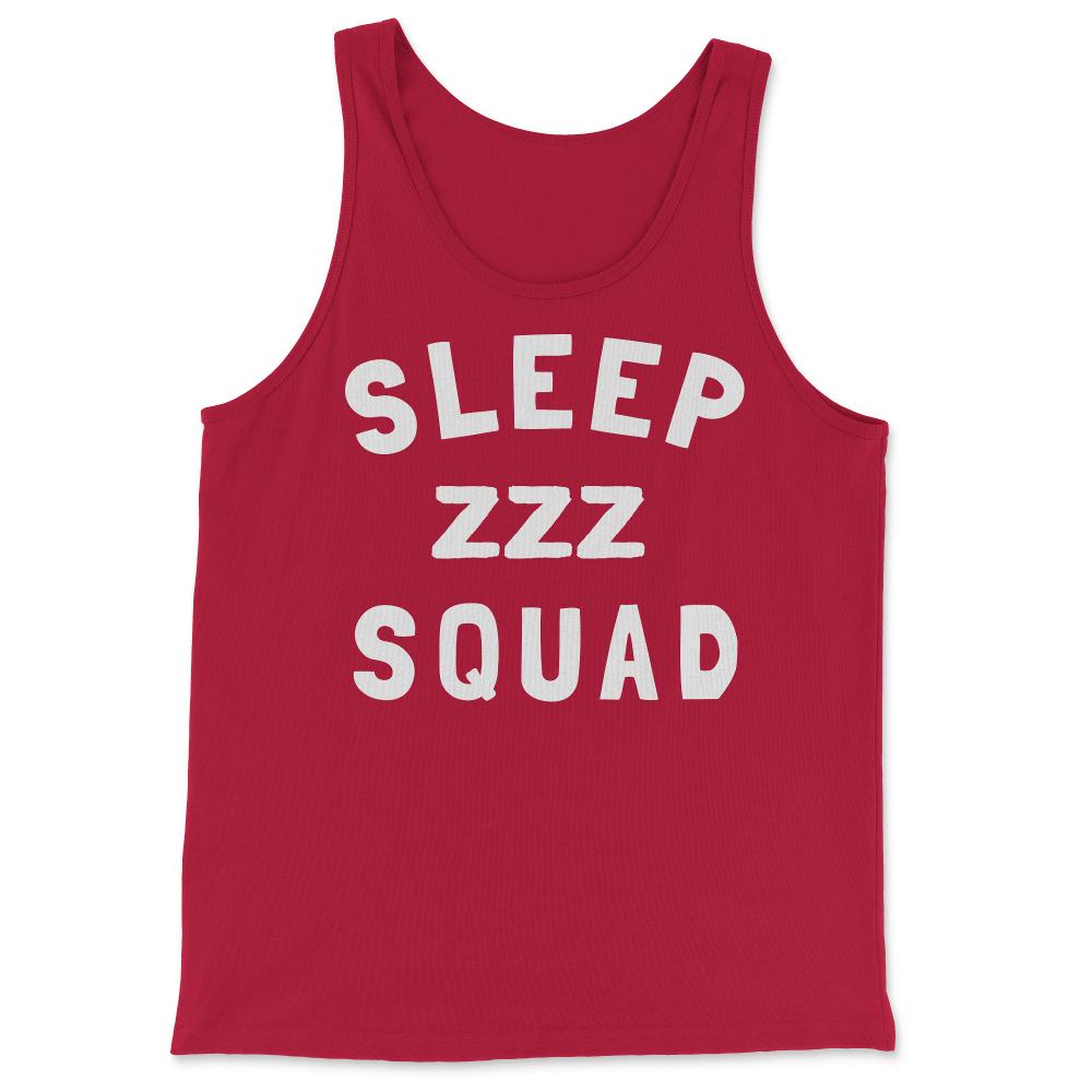 Sleep Squad - Tank Top - Red