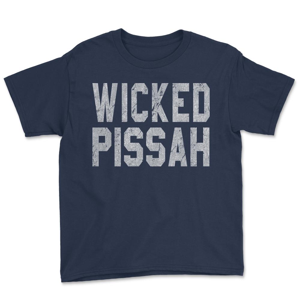 Wicked Pissah - Youth Tee - Navy