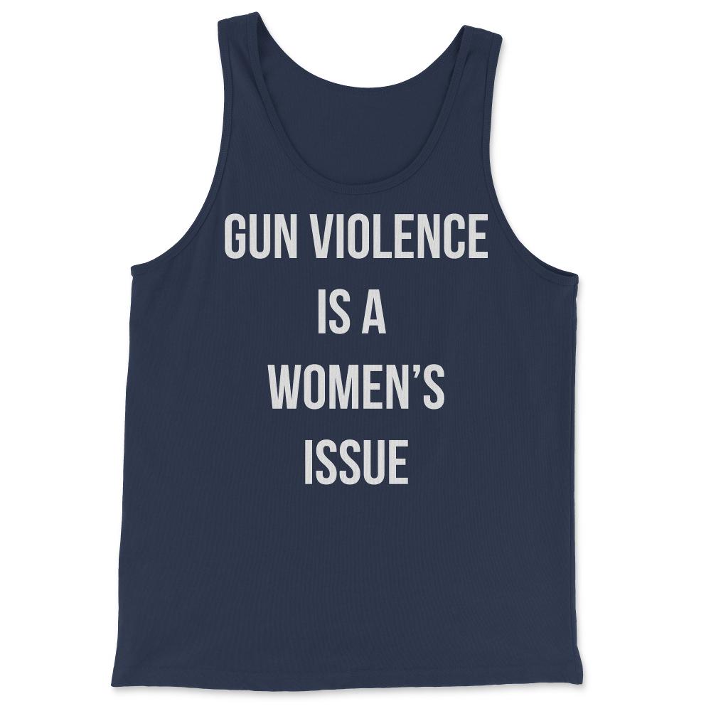 Gun Violence Is A Women's Issue - Tank Top - Navy