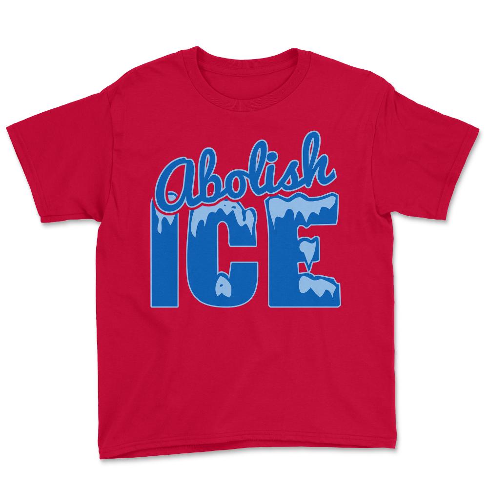 Abolish ICE - Youth Tee - Red