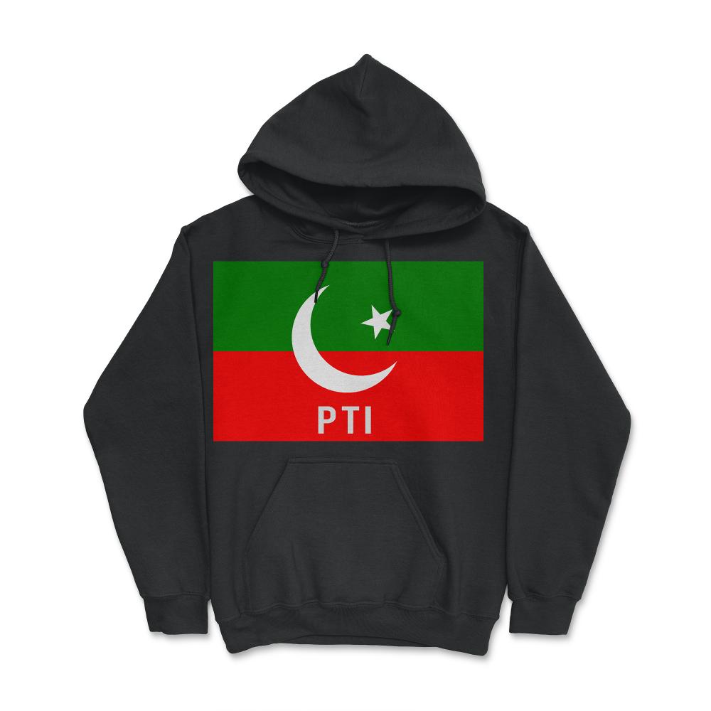 Pakistan PTI Party Flag - Hoodie - Black