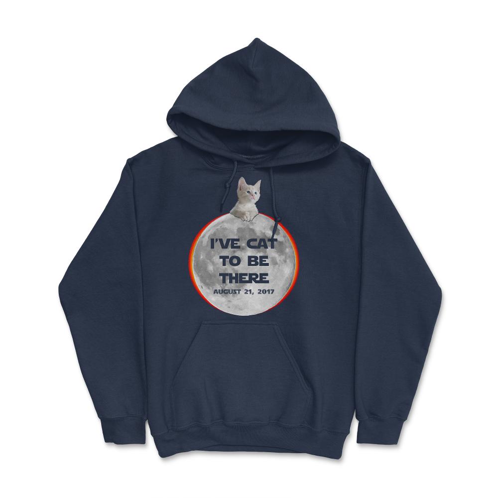 I've Cat To Be There Solar Eclipse 2017 - Hoodie - Navy