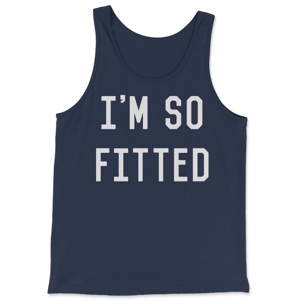 I'm So Fitted - Tank Top - Navy