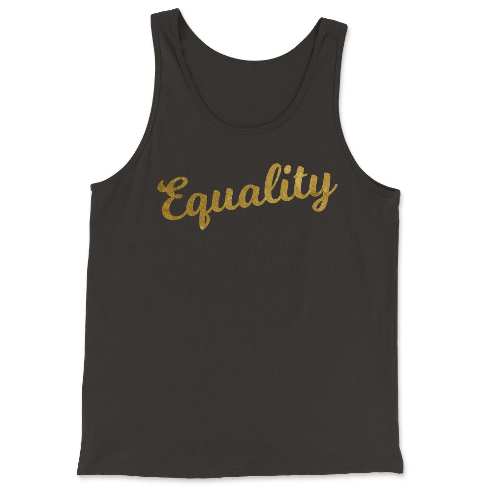 Equality Gold - Tank Top - Black