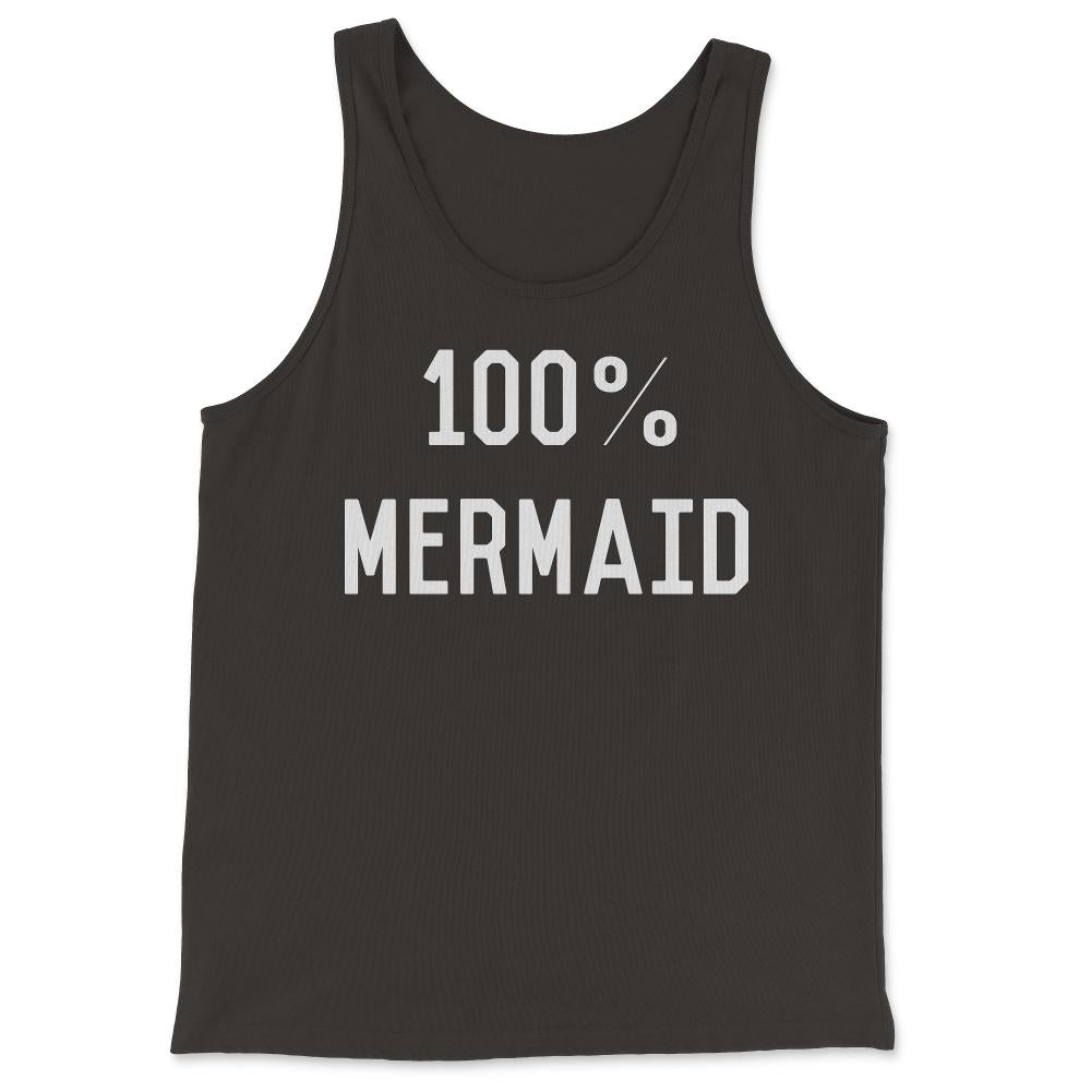 100% Mermaid - Tank Top - Black