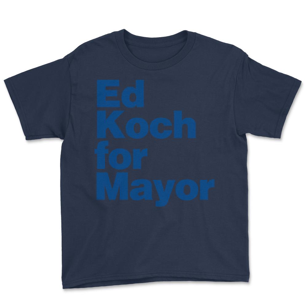 Ed Koch For Mayor - Youth Tee - Navy