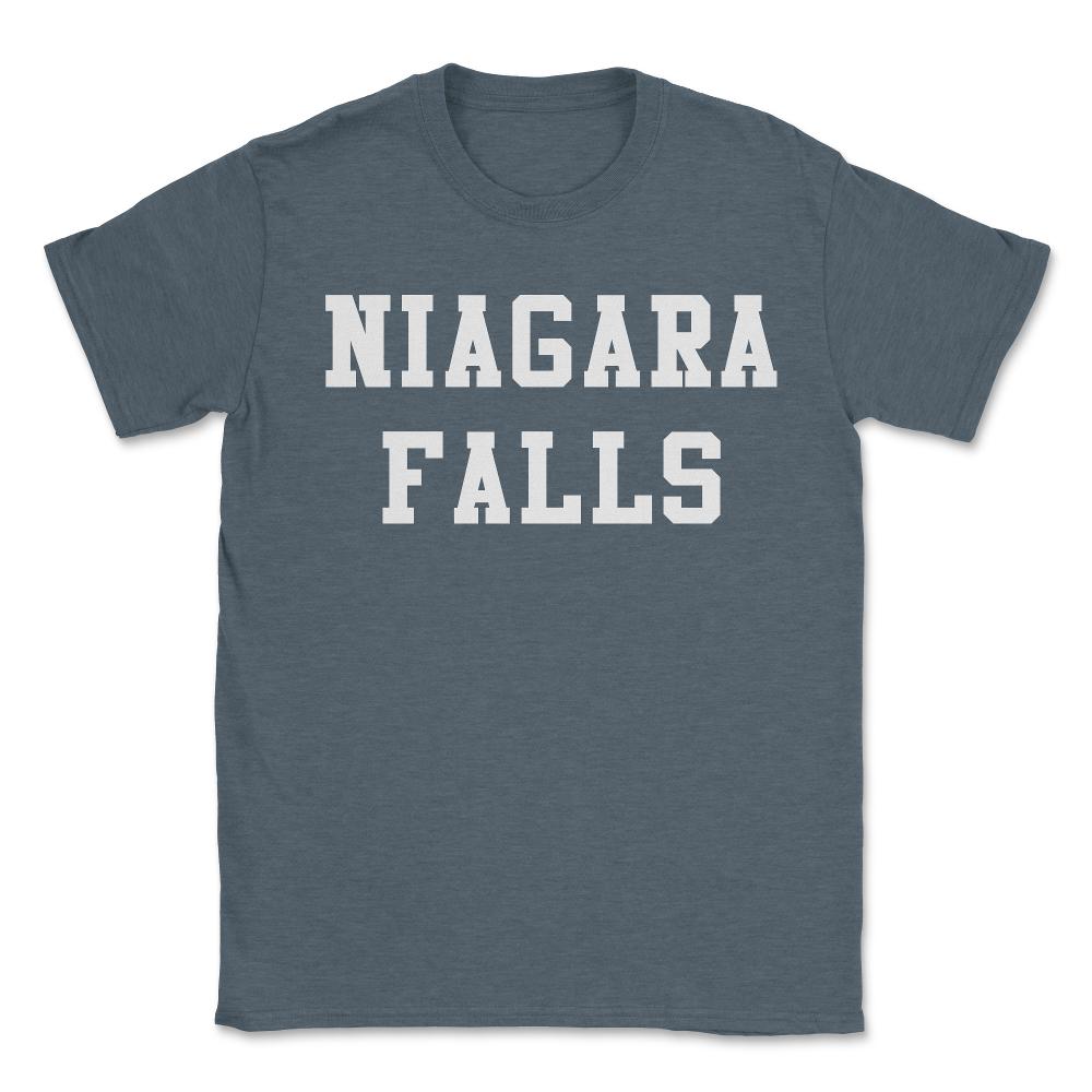 Niagara Falls - Unisex T-Shirt - Dark Grey Heather