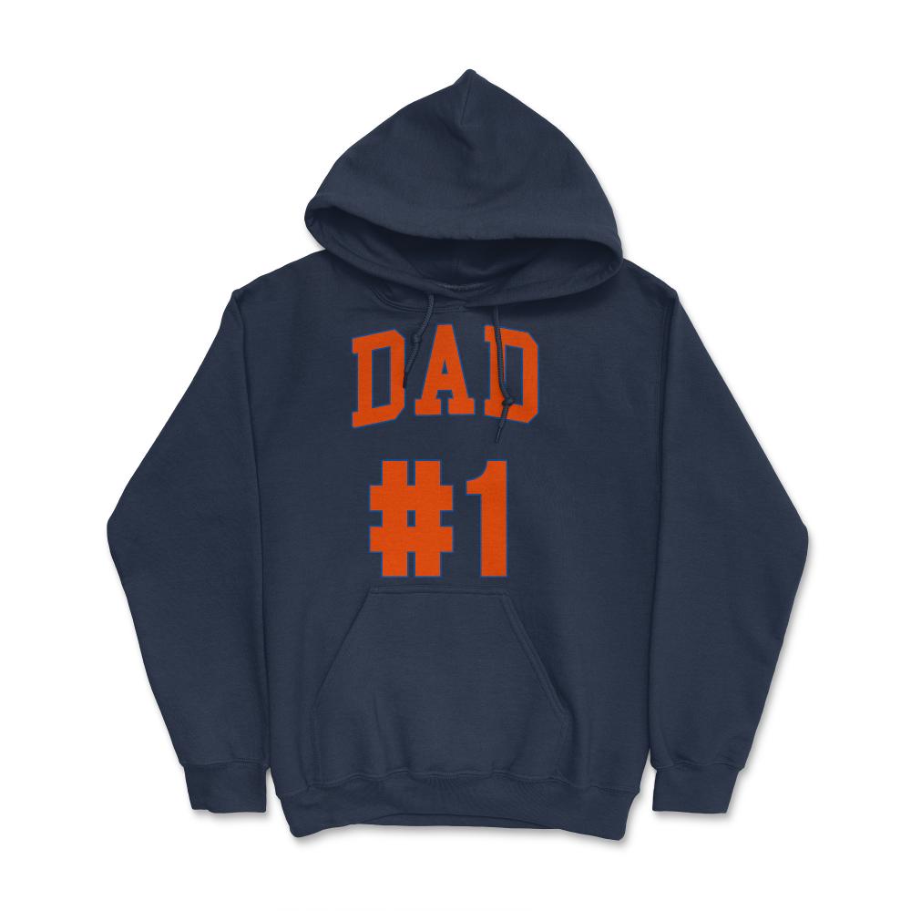 #1 dad - Hoodie - Navy