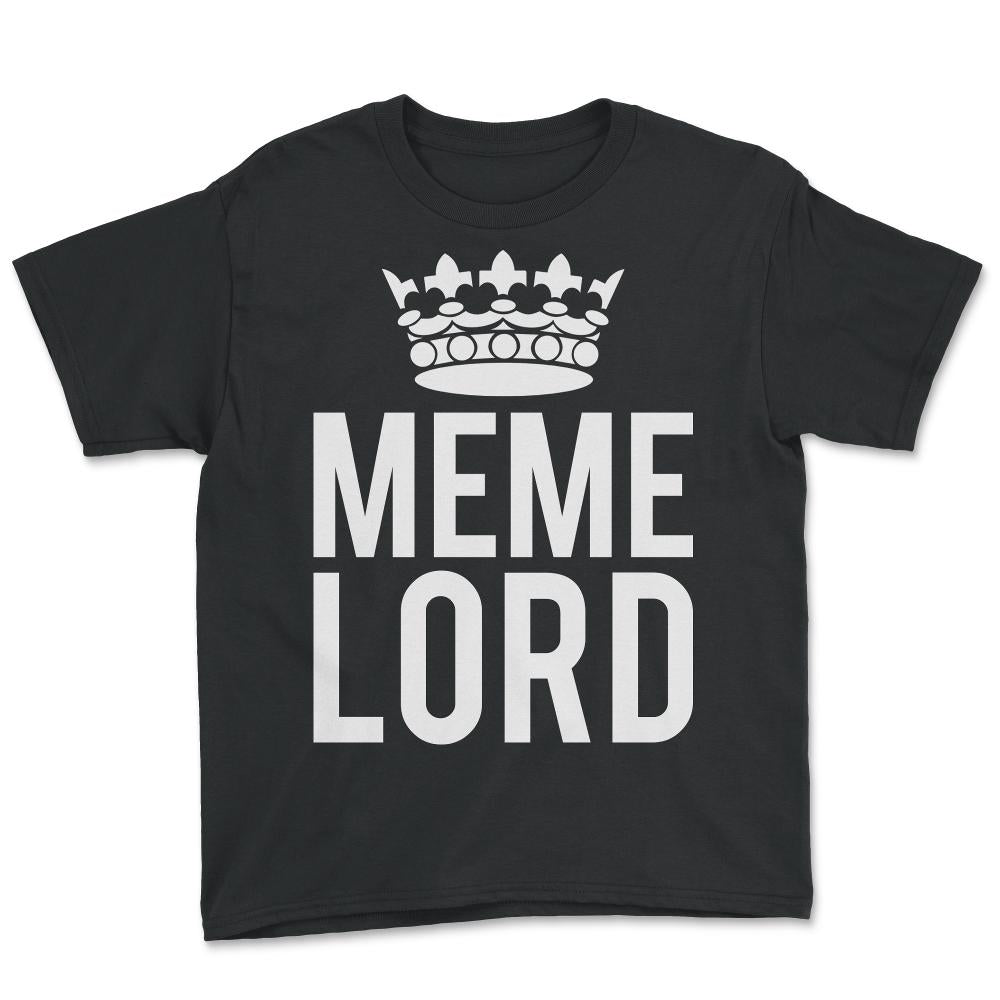 Meme Lord - Youth Tee - Black