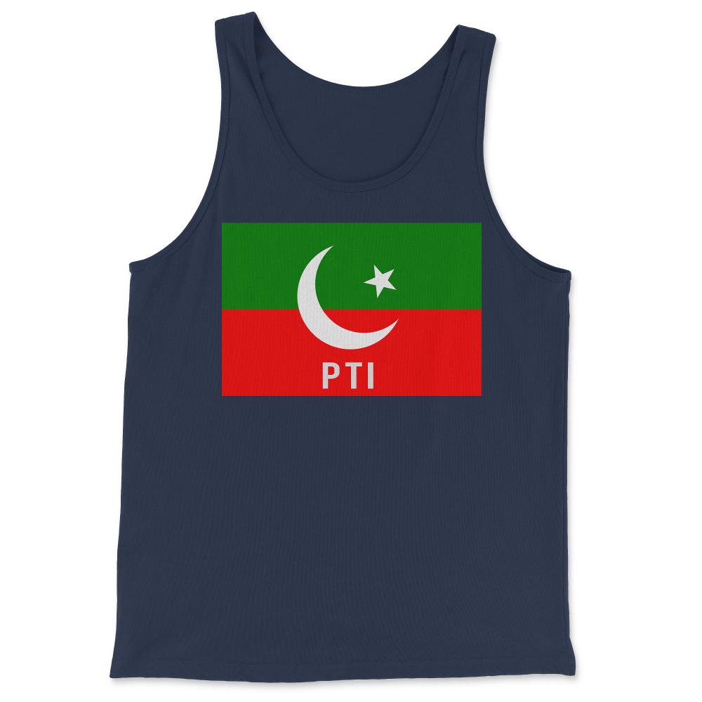 Pakistan PTI Party Flag - Tank Top - Navy