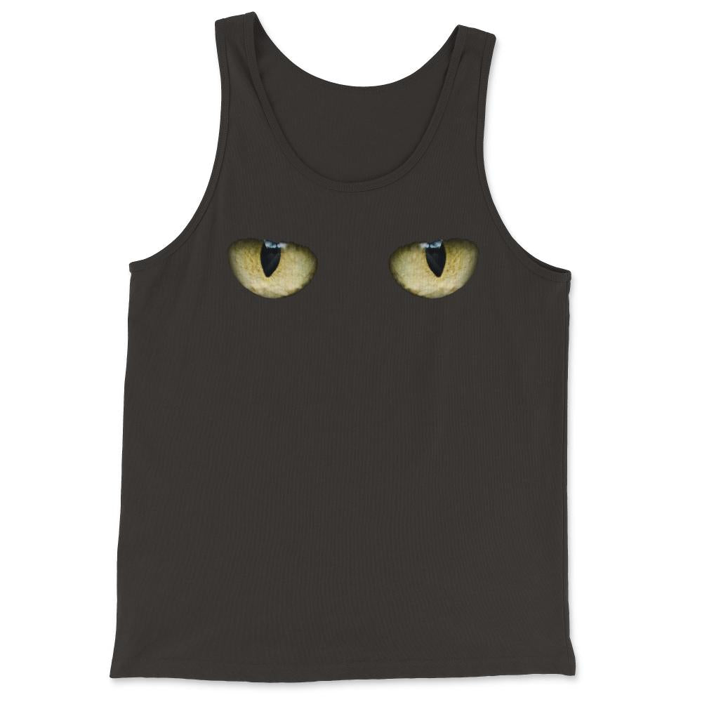 Creepy Cat Eyes - Tank Top - Black