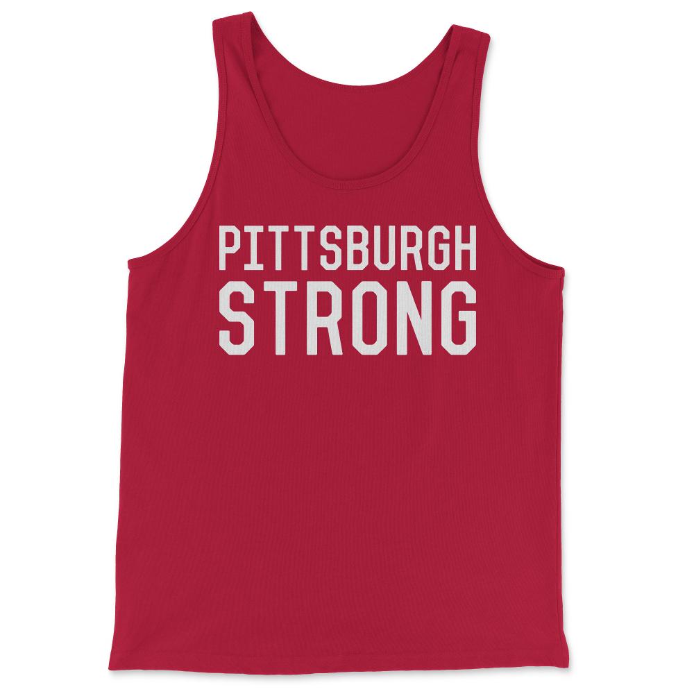 Pittsburgh Strong - Tank Top - Red