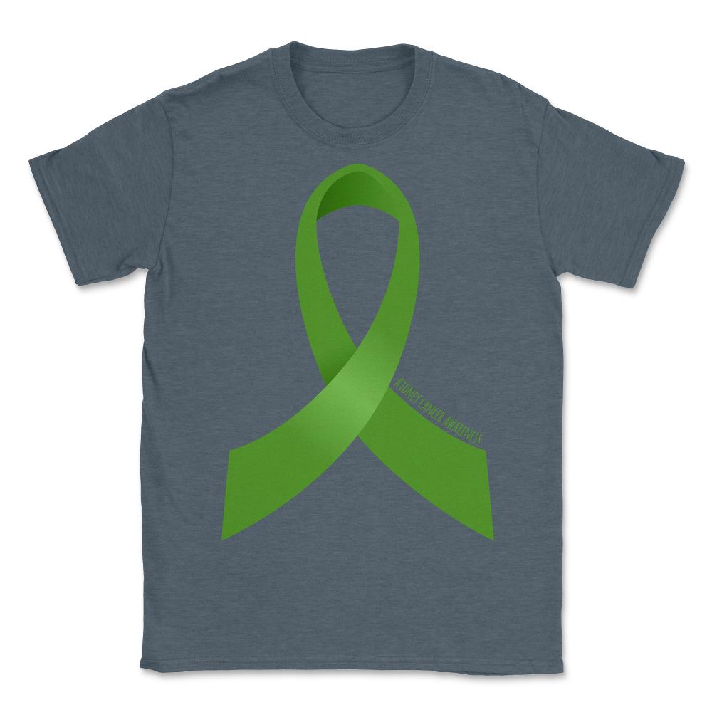 Kidney Cancer Awareness - Unisex T-Shirt - Dark Grey Heather