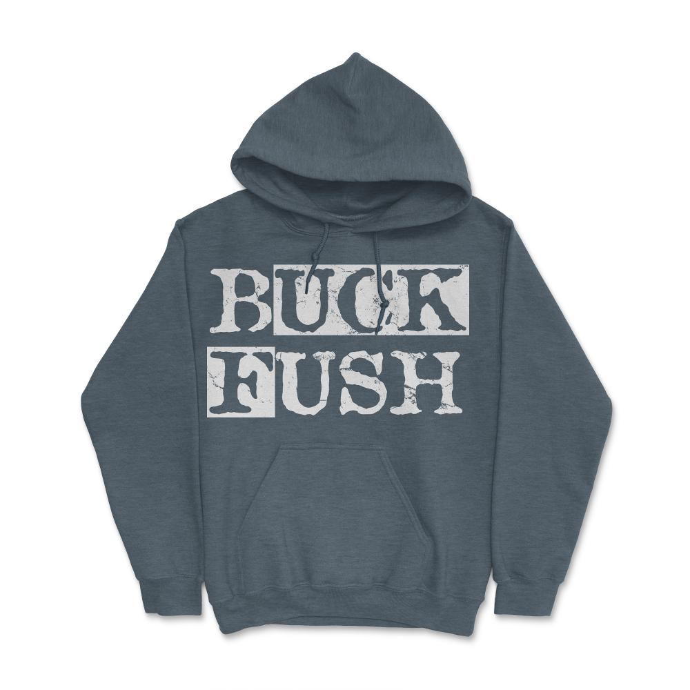 Buck Fush - Hoodie - Dark Grey Heather