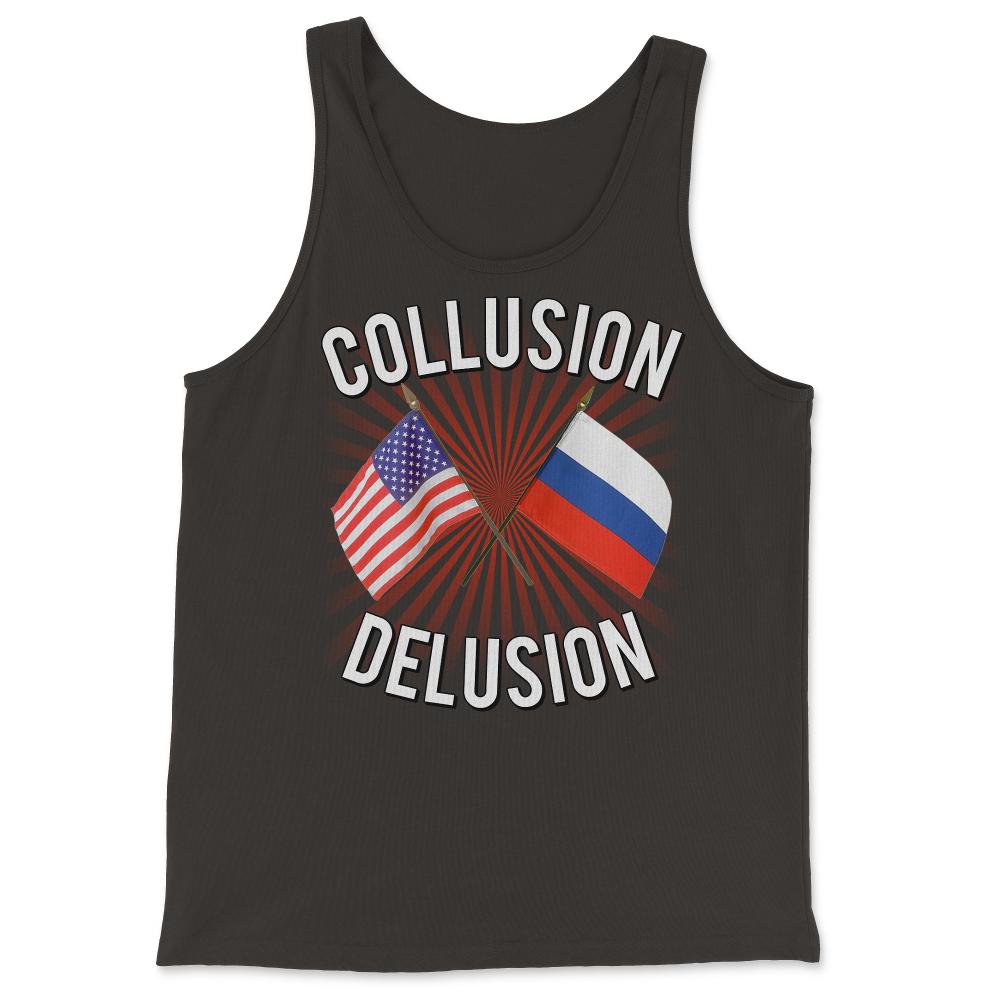 Collusion Delusion Pro-Trump - Tank Top - Black