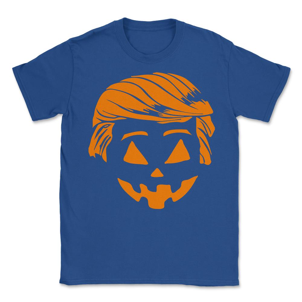 Trump Halloween Trumpkin Costume - Unisex T-Shirt - Royal Blue