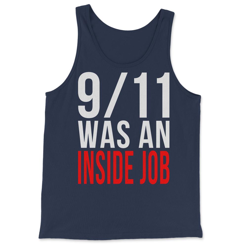 911 Was An Inside Job - Tank Top - Navy