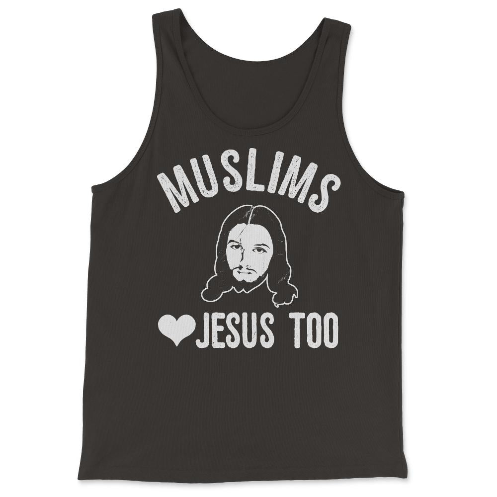 Muslims Love Jesus Too - Tank Top - Black