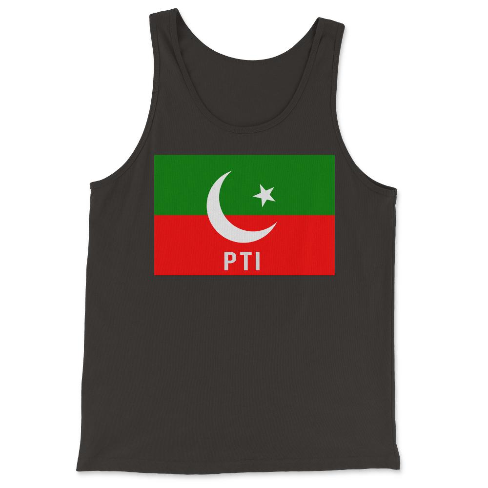 Pakistan PTI Party Flag - Tank Top - Black