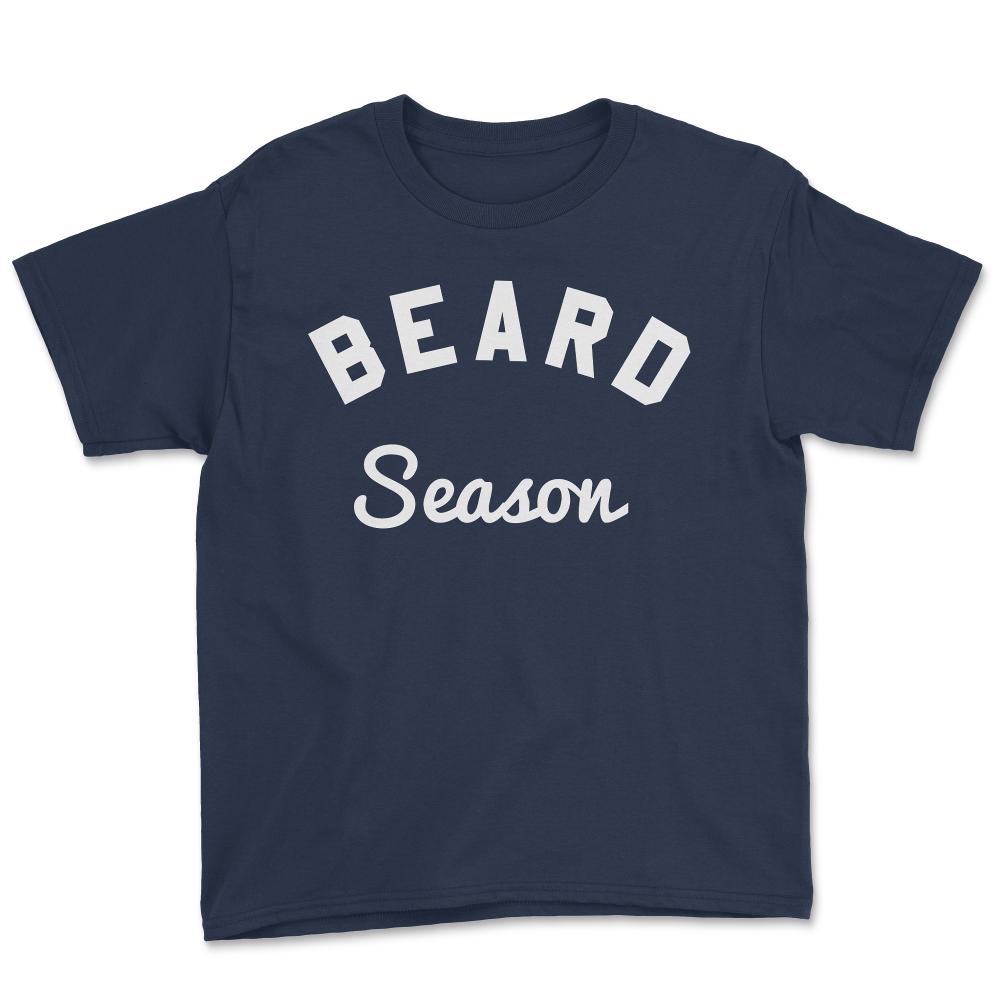 Beard Season - Youth Tee - Navy