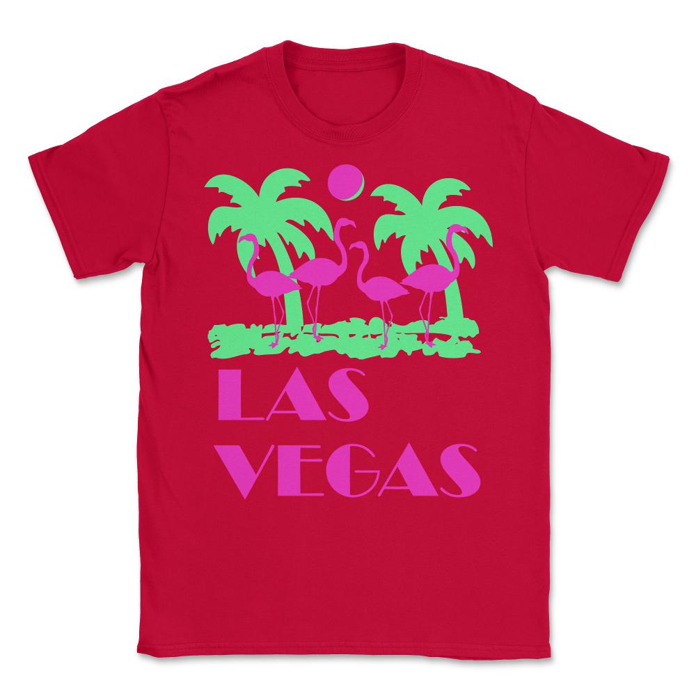 Las Vegas Retro - Unisex T-Shirt - Red
