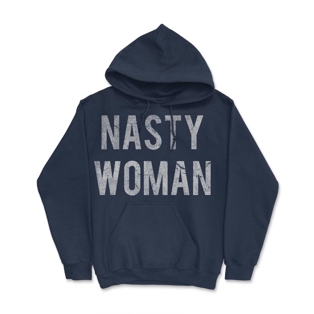 Nasty Woman Retro - Hoodie - Navy