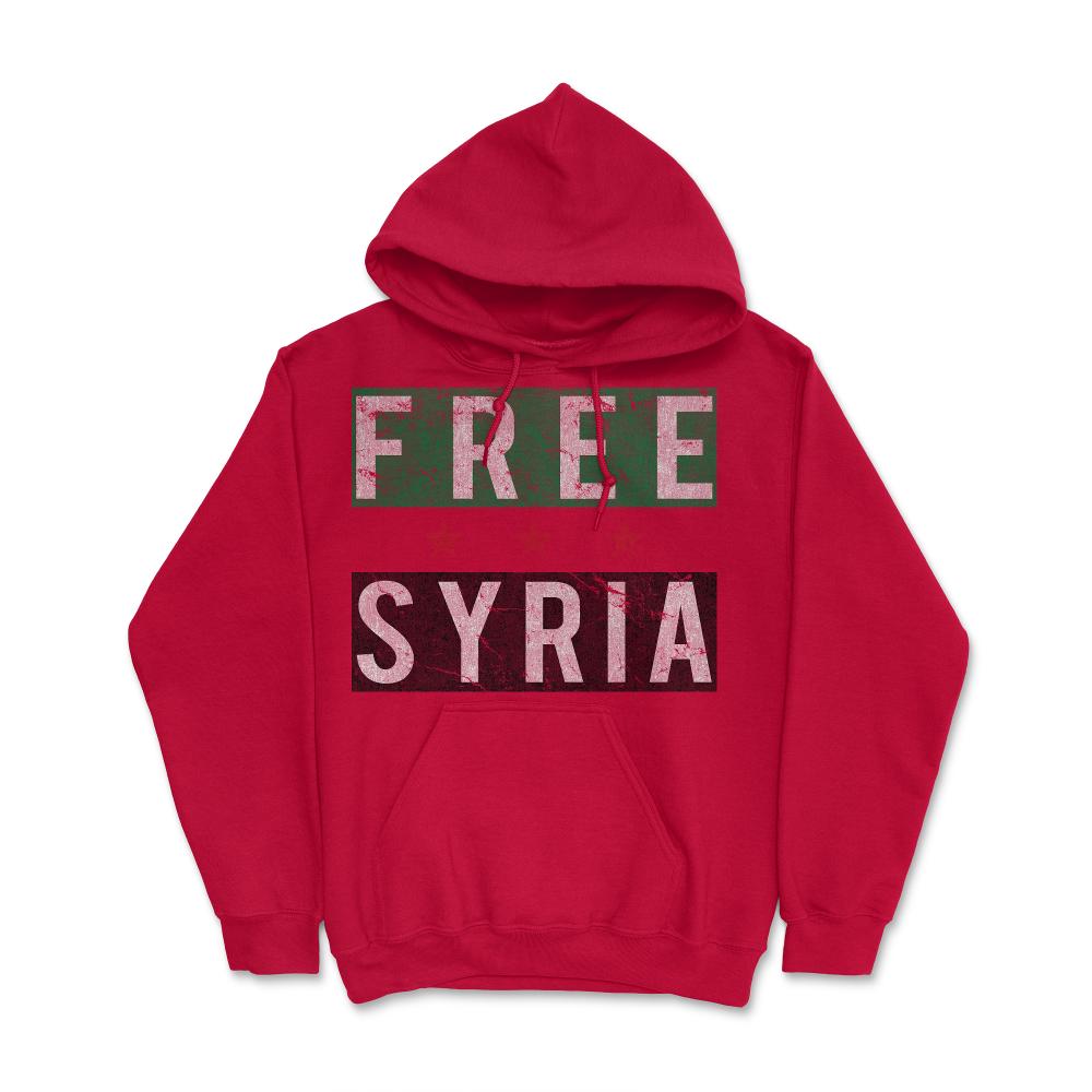 Free Syria - Hoodie - Red
