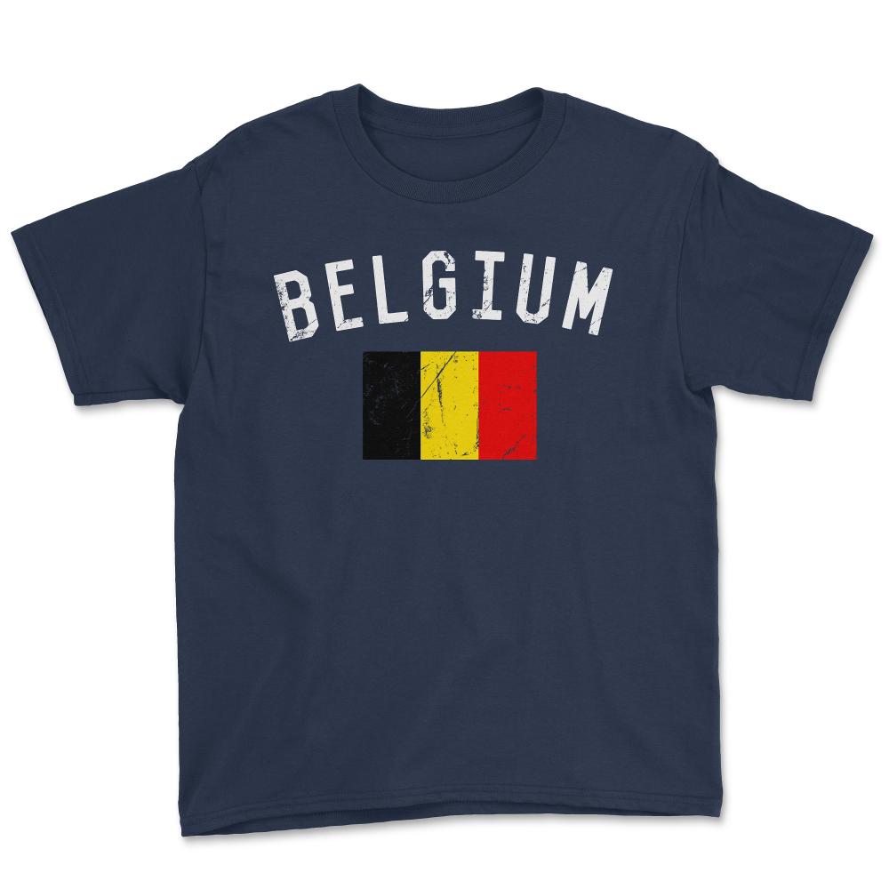 Belgium - Youth Tee - Navy