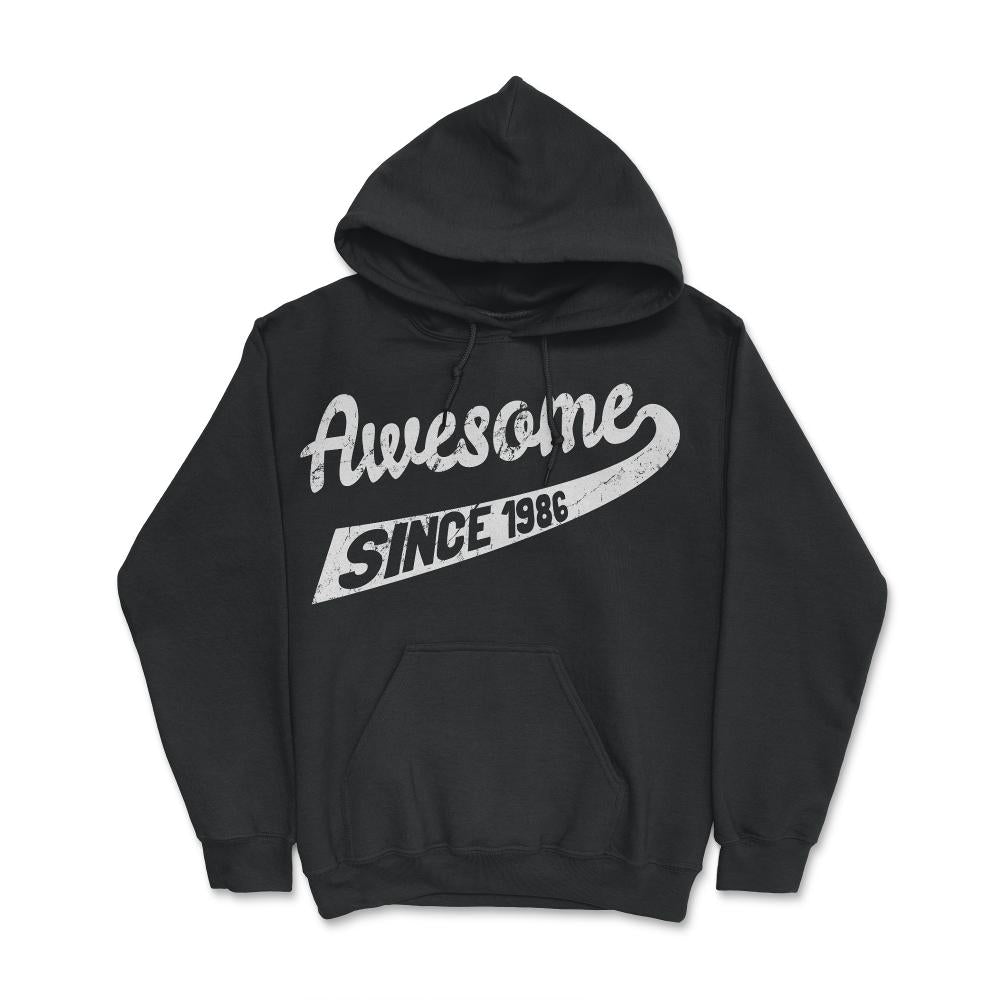 Awesome Since 1986 - Hoodie - Black