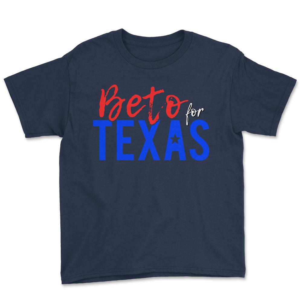 Beto For Texas 2022 - Youth Tee - Navy