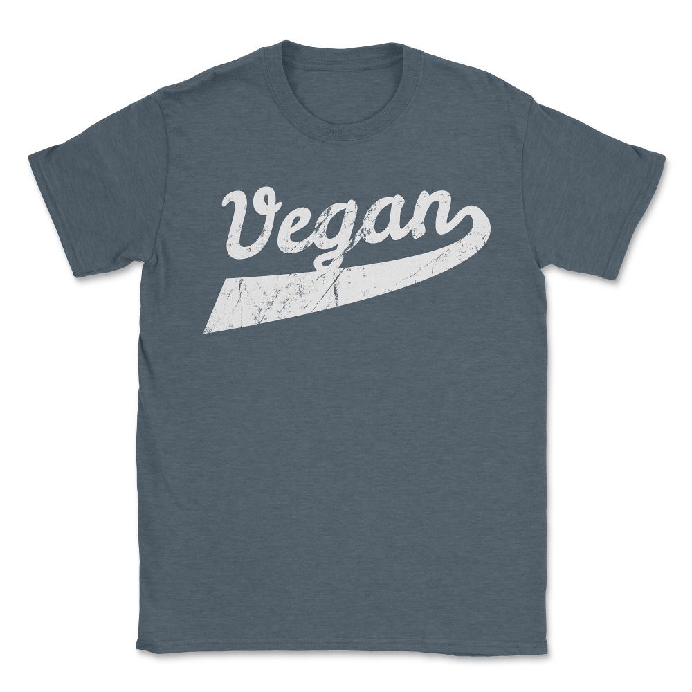 Vegan - Unisex T-Shirt - Dark Grey Heather