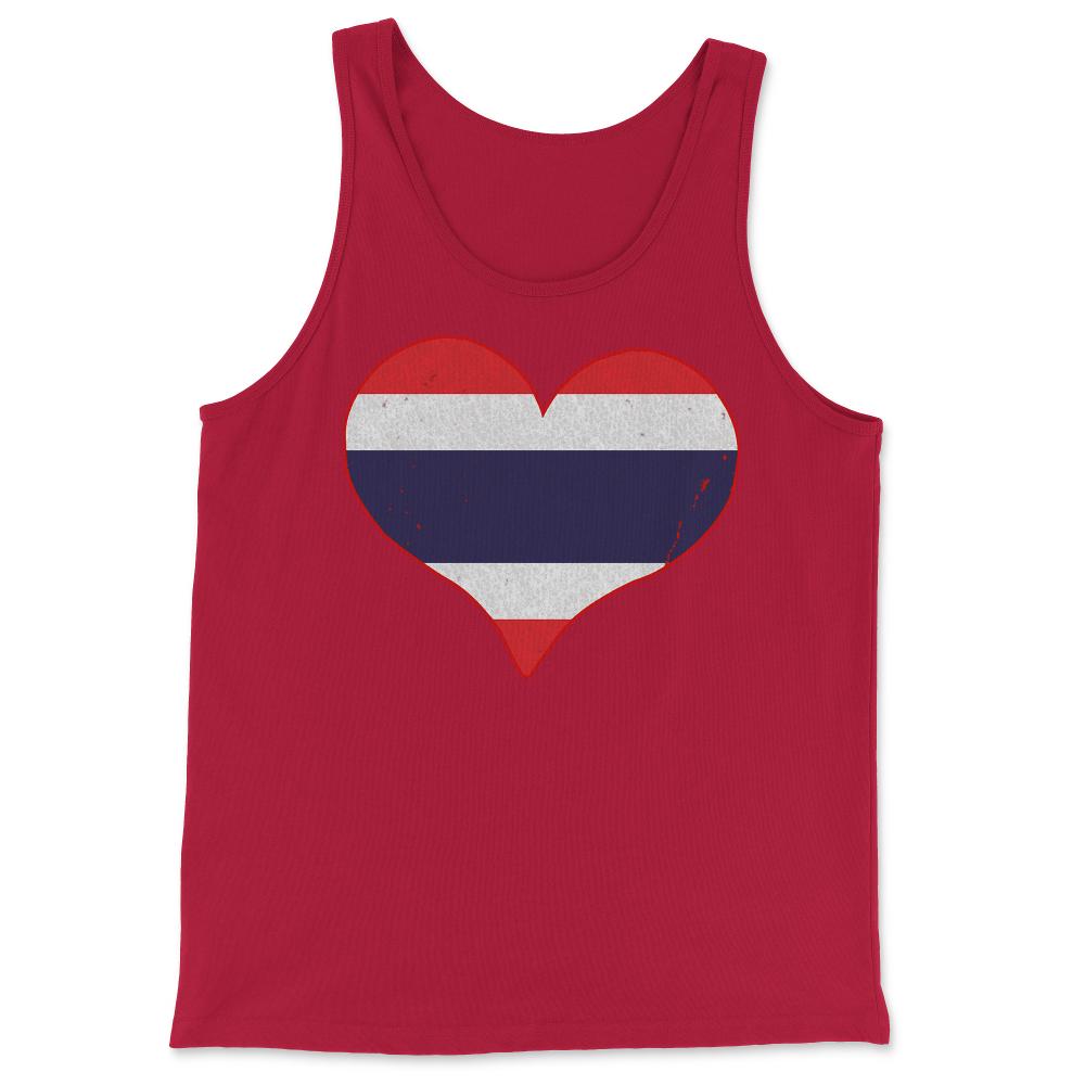 I Love Thailand - Tank Top - Red