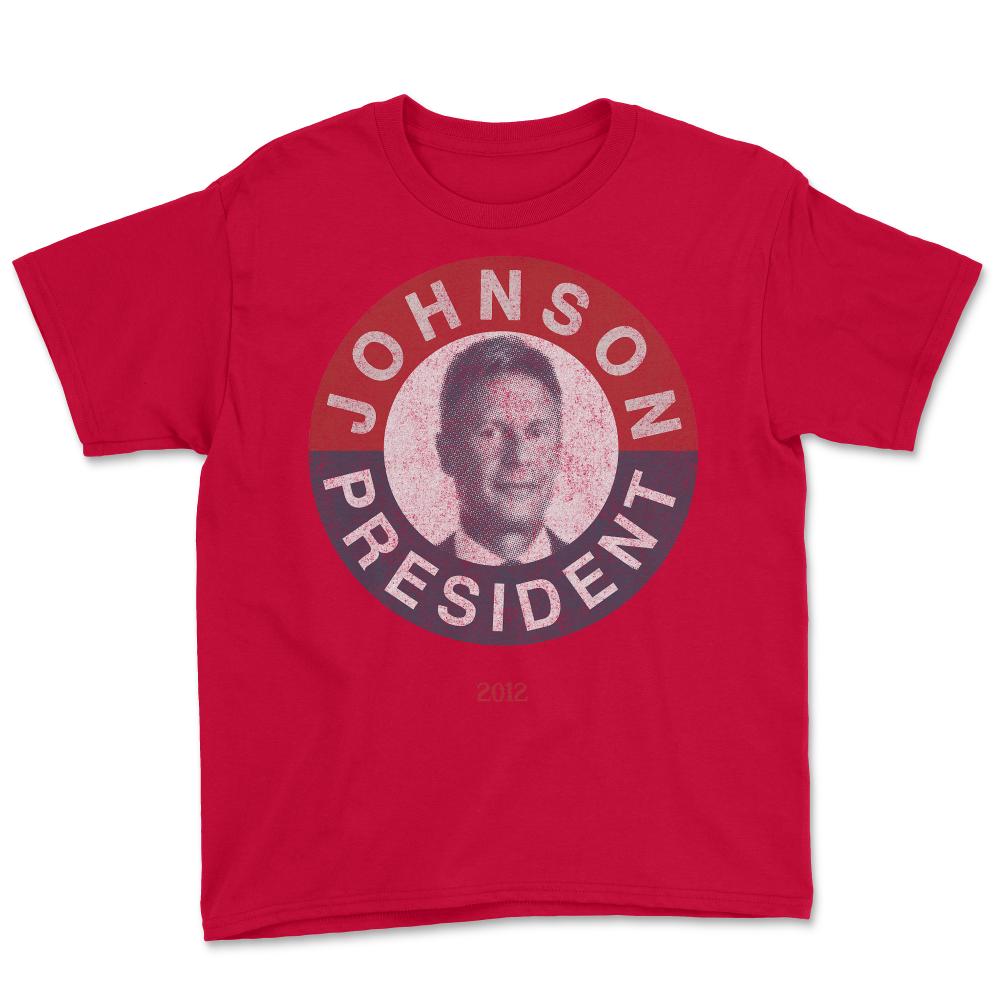 Gary Johnson for President 2012 Retro - Youth Tee - Red