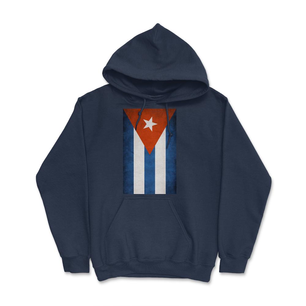 Flag Of Cuba - Hoodie - Navy