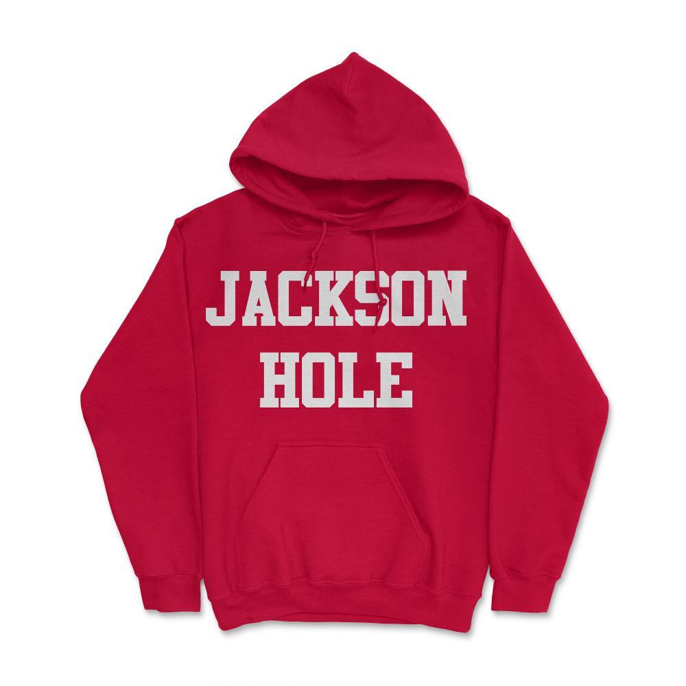 Jackson Hole - Hoodie - Red