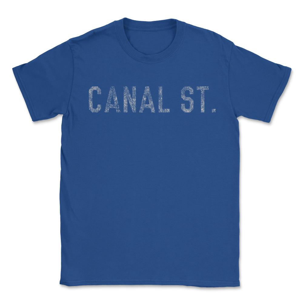 Canal Street - Unisex T-Shirt - Royal Blue