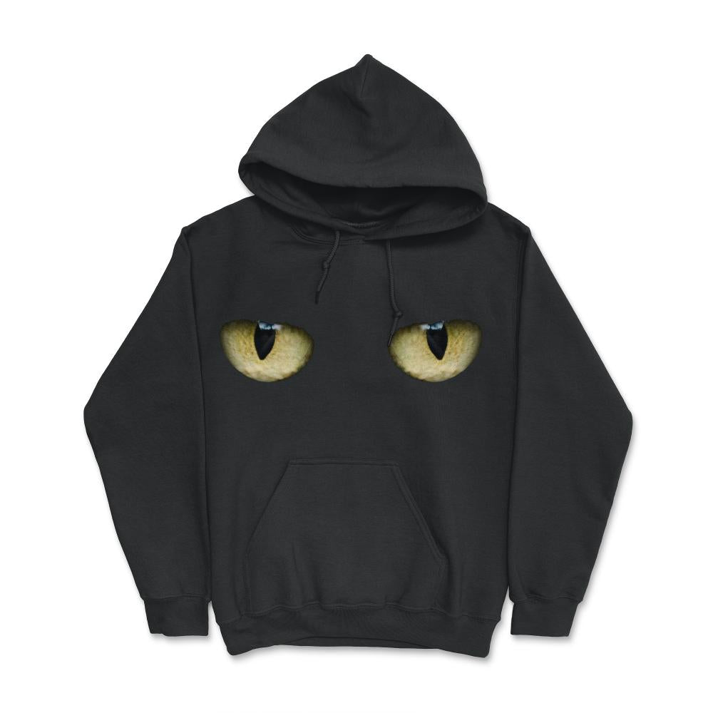 Creepy Cat Eyes - Hoodie - Black