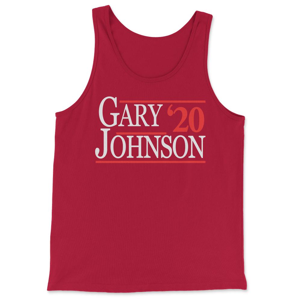Gary Johnson 2020 - Tank Top - Red