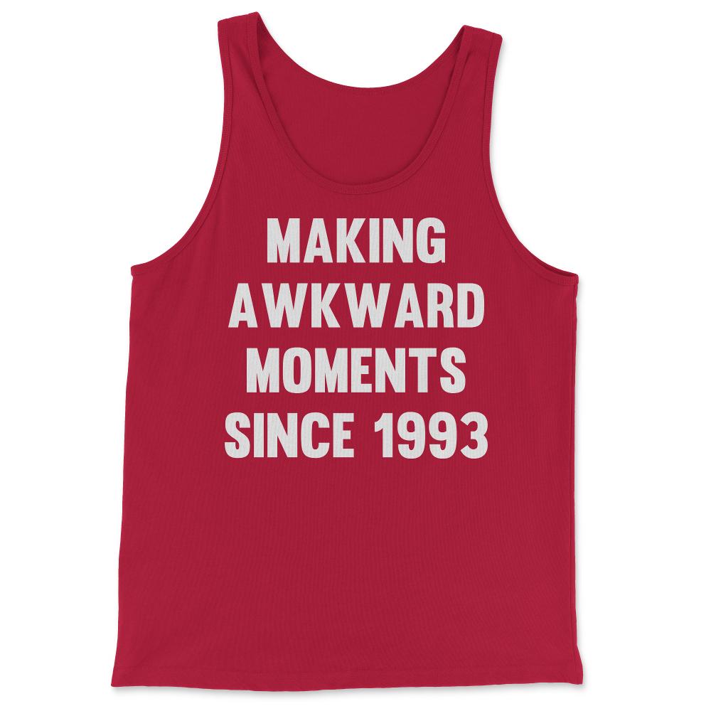Making Awkward Moments Since [Your Birth Year] - Tank Top - Red