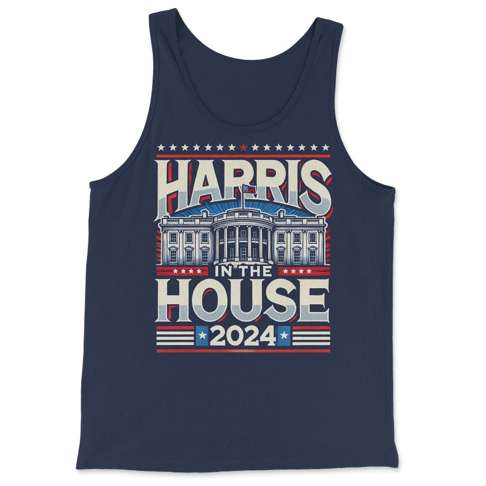 Kamala Harris in the House 2024 - Tank Top - Navy