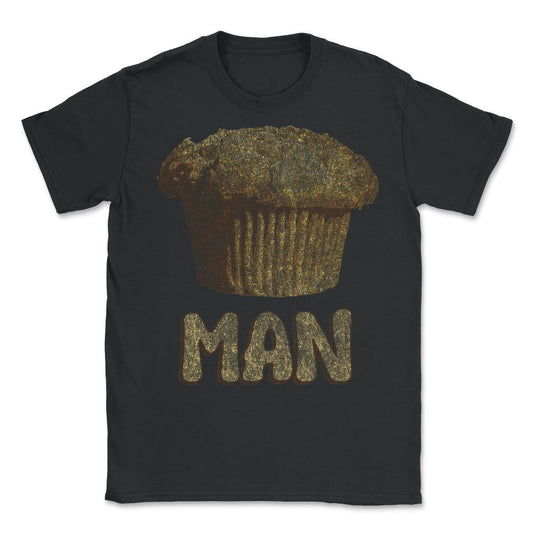 Muffin Man Retro - Unisex T-Shirt - Black