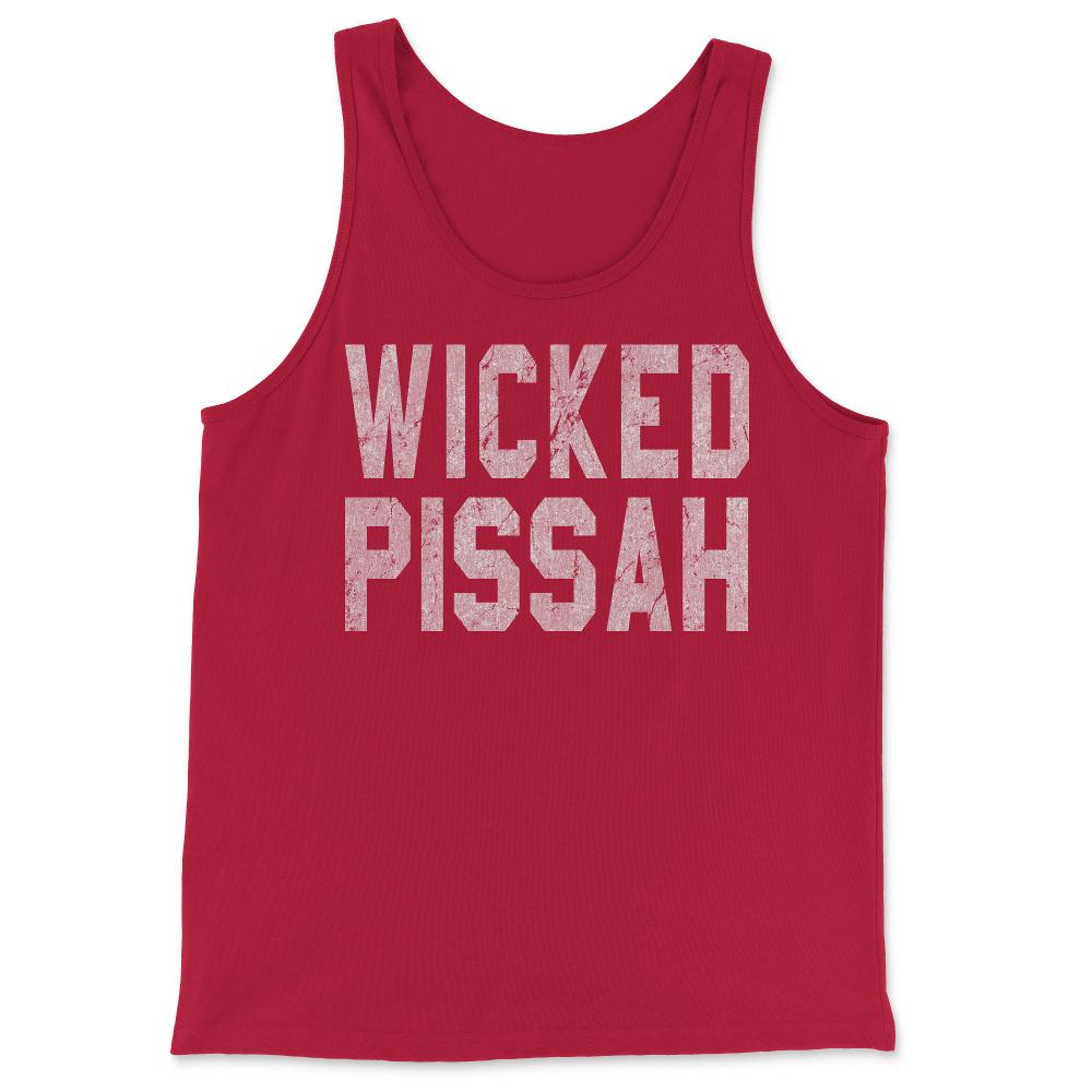 Wicked Pissah - Tank Top - Red