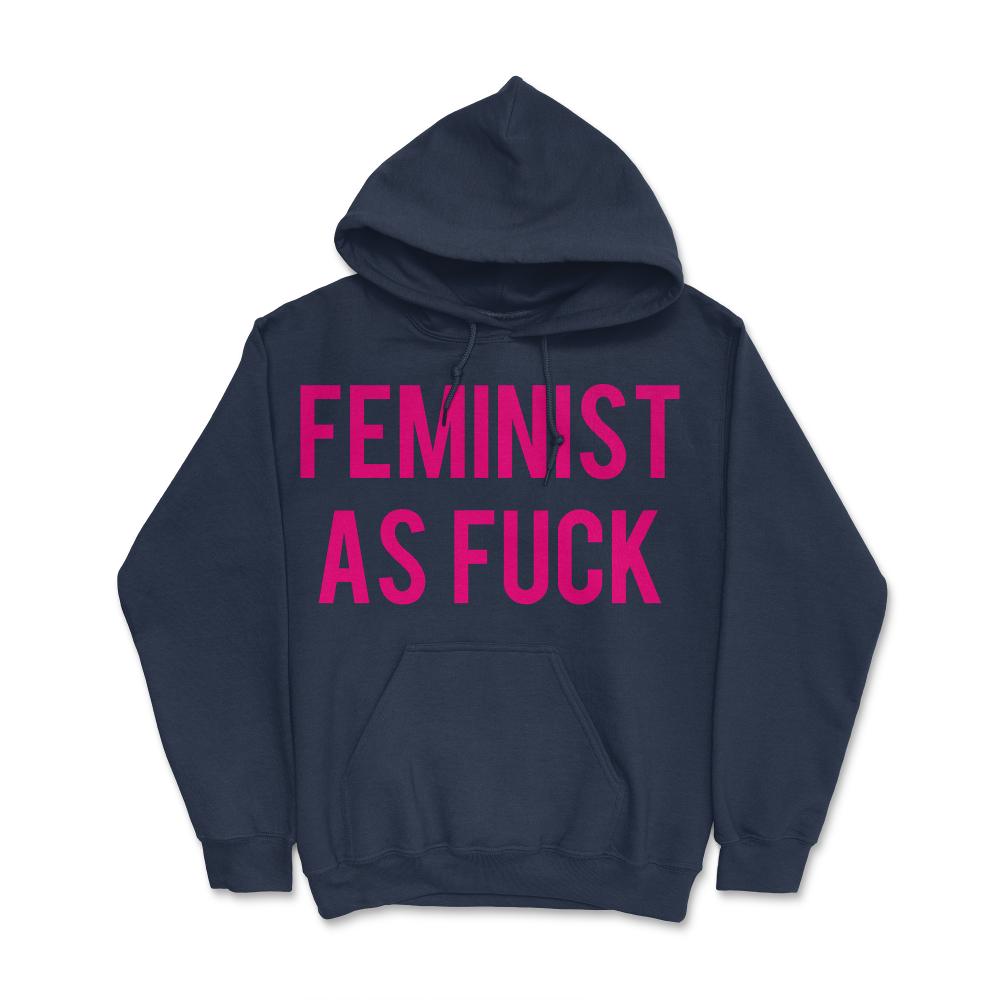 Feminist As Fuck - Hoodie - Navy