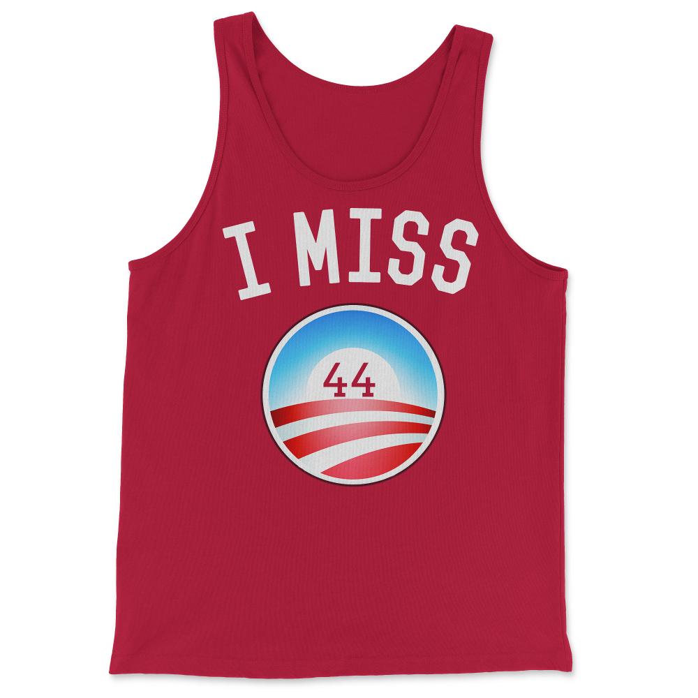 I Miss Obama 44 T-Shirt - Tank Top - Red