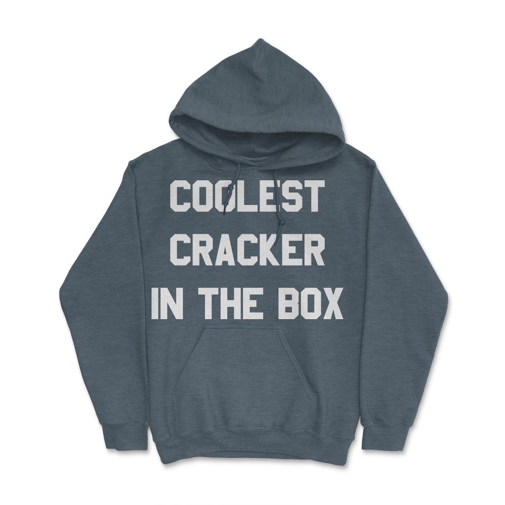 Coolest Cracker In The Box - Hoodie - Dark Grey Heather