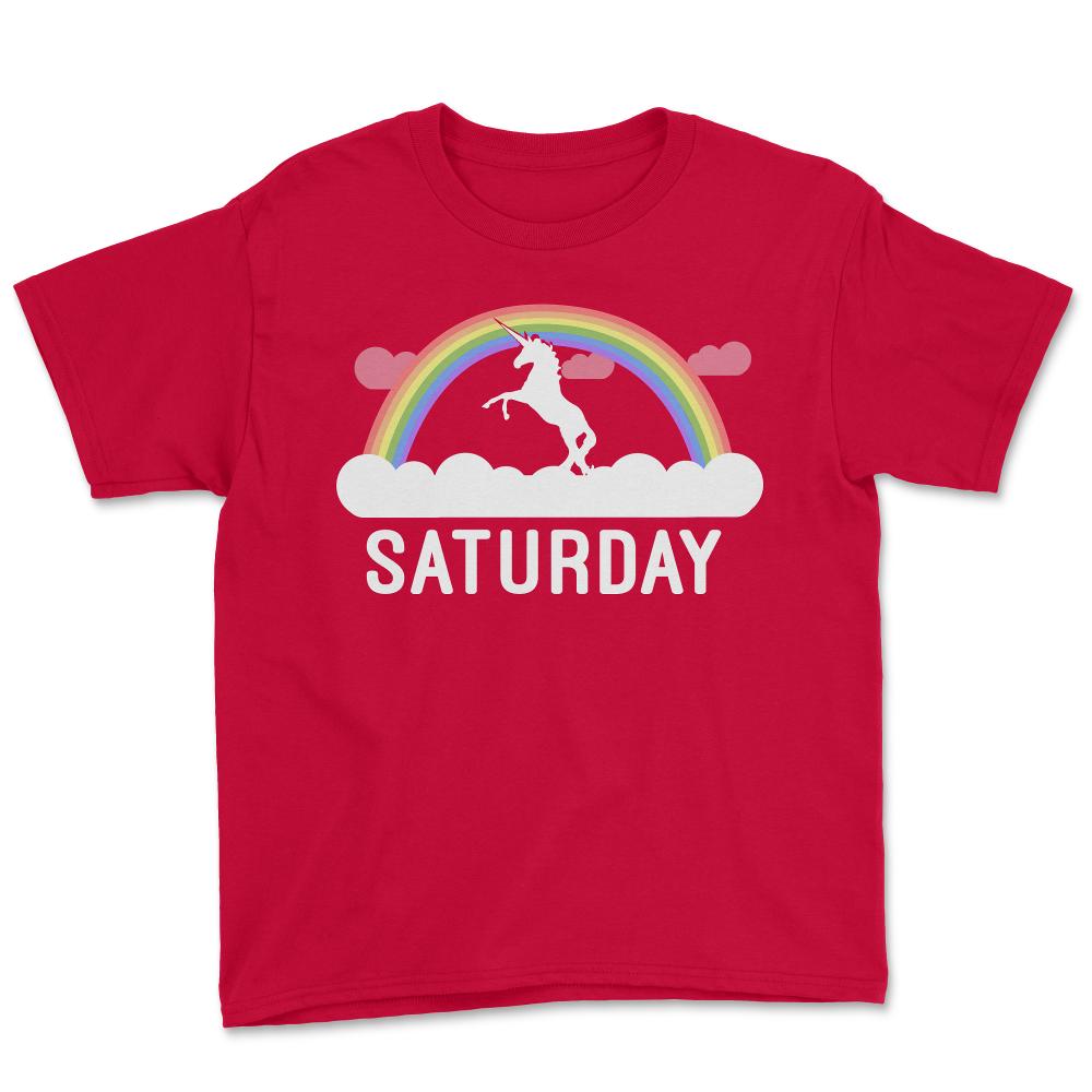Saturday - Youth Tee - Red