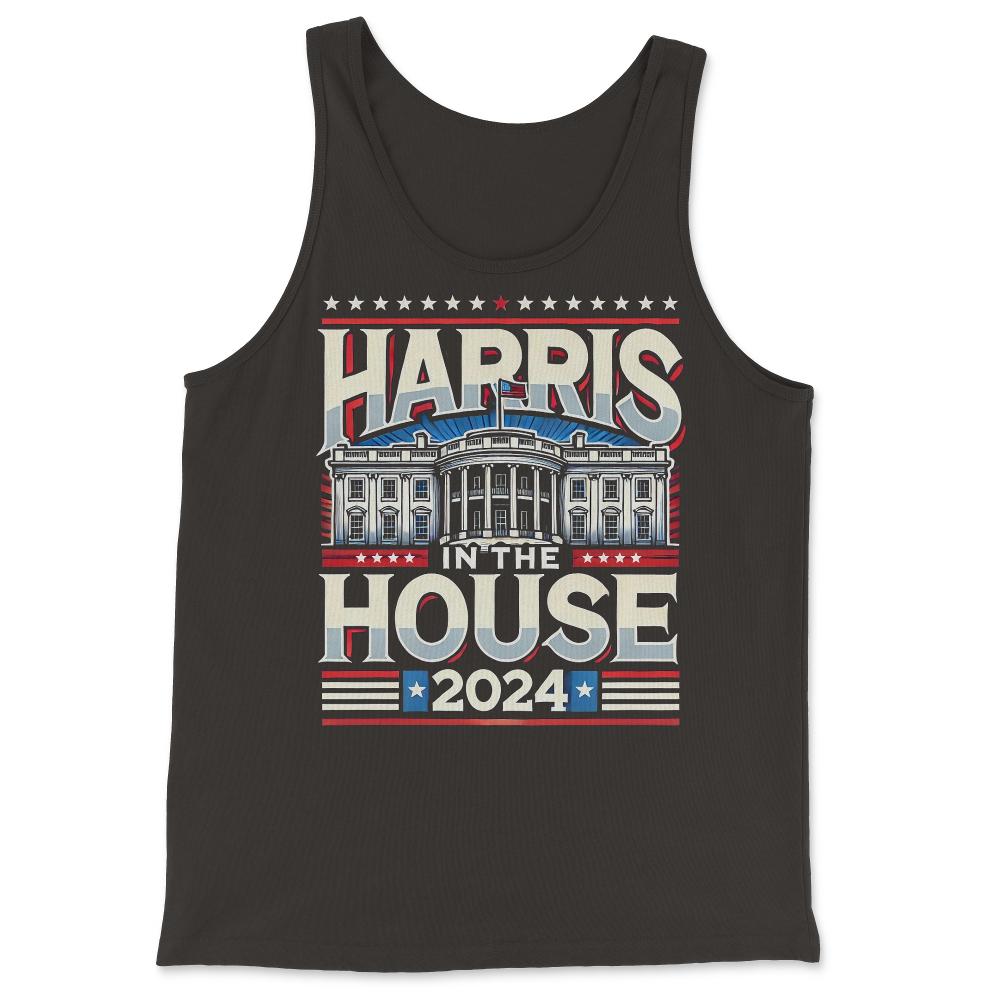 Kamala Harris in the House 2024 - Tank Top - Black